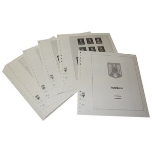 Supplement periode: 1960-1964 - Roemenië - bladen voor Basisalbum (50 st.) - Lindner, T voordrukbladen (champagnekleurig)