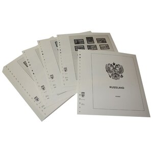 Supplément de période: 2003-2006 - République de Russie - feuilles pour Album de base (49 pcs.) - Lindner, T Feuilles pré-imprimées (couleur champagne)