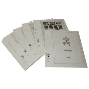 Supplément de période: 1979-1994 - Vatican - feuilles pour Album de base (46 pcs.) - Lindner, T Feuilles pré-imprimées (couleur champagne)
