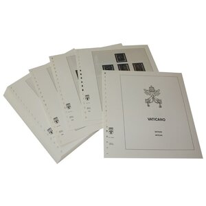 Nachtrag Zeitraum: 1995-2004 - Vatikan - Blätter für Basisalbum (42 Stk.) - Lindner, T Vordruckblätter (champagnerfarben)