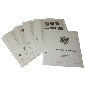 Nachtrag Zeitraum: 1995-1998 - Vereinigde Staaten - Blätter für Basisalbum (45 Stk.) - Lindner, T Vordruckblätter (champagnerfarben)