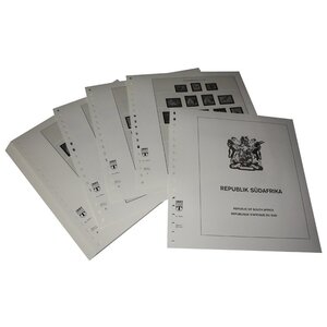 Nachtrag Zeitraum: 1961-1984 - Süd-Afrika - Blätter für Basisalbum (40 Stk.) - Lindner, T Vordruckblätter (champagnerfarben)