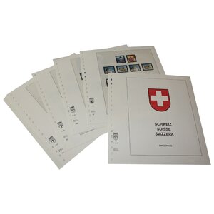 Supplément de période: 1999-2009 - Suisse - feuilles pour Album de base (49 pcs.) - Lindner, T Feuilles pré-imprimées (couleur champagne)