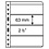 Einsteckblätter - Vario (4C), 4 er Einteilung: Blätter - Transparent4 Ringe