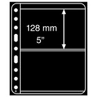 Insert sheets - Vario Plus (2C), 2 compartment(s): 193 x 128 mm - Black 4 Rings - dim: 216 x 280 mm ■ per 5 pcs.