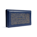 Album Banknotes (20x), incl. 20 bladen - 1 vaks indeling:  182 x 90 mm - Blauw - vast gebonden album - Afm: 205 x 120 x 25 mm ■ per stuk