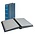Insteekalbum A4, 64 bladzijden (Zwart ) - 9 stroken - Zwart - serie Elegant, Kunstleder - afm: 230 x 305 x 55 ■ per st.