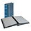 Insteekalbum A4, 64 bladzijden (Zwart ) - 9 stroken - Zwart - serie Elegant, Kunstleder - afm: 230 x 305 x 55 ■ per st.