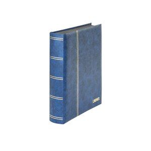Insteekalbum A4, 64 bladzijden (Zwart ) - 9 stroken - Zwart - serie Elegant, Kunstleder - afm: 230 x 305 x 55 ■ per st.
