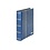 Insteekalbum A4, 64 bladzijden (Zwart ) - 9 stroken - Zwart - serie Elegant, Kunstleder - afm: 230 x 305 x 55 ■ per st.