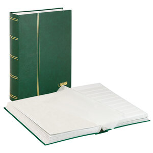 Classeur A4, 64 pages (Blanc) - 10 bandes - Vert - série Standard, Simili-cuir - dim: 230 x 305 x 55 ■ par pc.