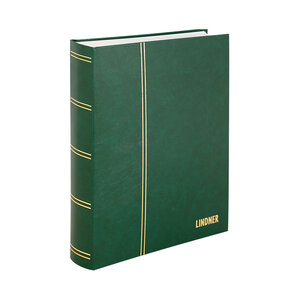 Classeur A4, 64 pages (Blanc) - 10 bandes - Vert - série Standard, Simili-cuir - dim: 230 x 305 x 55 ■ par pc.