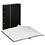 Insteekalbum A4, 48 bladzijden (Wit ) - 10 stroken - Zwart - serie Standard, Kunstleder - afm: 230 x 305 x 40 ■ per st.