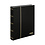 Insteekalbum A4, 48 bladzijden (Wit ) - 10 stroken - Zwart - serie Standard, Kunstleder - afm: 230 x 305 x 40 ■ per st.
