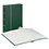 Insteekalbum A4, 48 bladzijden (Wit ) - 10 stroken - Groen - serie Standard, Kunstleder - afm: 230 x 305 x 40 ■ per st.