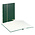 Insteekalbum A4, 16 bladzijden (Wit ) - 10 stroken - Groen - serie Standard, Kunstleder - afm: 230 x 305 x 20 ■ per st.