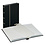 Insteekalbum A5, 32 bladzijden (Wit ) - 6 stroken - Zwart - serie Standard, Kunstleder - afm: 165 x 220 x 30 ■ per st.