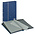 Insteekalbum A4, 32 bladzijden (Zwart ) - 9 stroken - Blauw - serie Standard, Kunstleder - afm: 230 x 305 x 30 ■ per st.