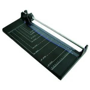 Rotary cutter, with a cutting length of  mm. Produced from aluminum with plastic - Dim: 350 x 185 x 65 mm.