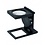 Linen Tester, Magnification factor: 10x, Lens diameter Ø 27 mm, with LED - Dim folded: 40 x 55 x 17 mm - Dim open: 40 x 55 x 53 mm