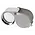 Precision magnifier, Foldable, Magnification factor: 10x, Lens diameter Ø 21 mm ■ per: pc.