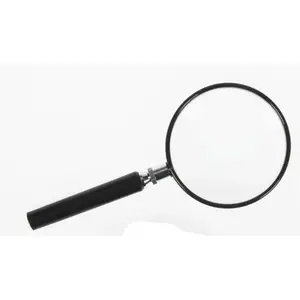 Handle magnifier, Classic model, Magnification factor: 3x, Lens diameter Ø 75 mm - Dim: 170 x 79 x 13 mm