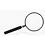 Handle magnifier, Classic model, Magnification factor: 3x, Lens diameter Ø 75 mm - Dim: 170 x 79 x 13 mm