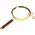 Handle magnifier, Classic model, Magnification factor: 5x, Lens diameter Ø 50 mm - Dim: 120 x 64 x 10 mm ■ per: pc.