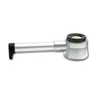 Loupe à poser, avec échelles de mesure, Facteur d'agrandissement:  8x, Diamètre de la lentille Ø 30 mm, avec LED ■ par:  pc.