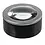 Standlupe, Leseglas, Vergrößerungsfaktor:  2x, Linse Durchmesser Ø 68 mm, mit LED (3x) - Abm: Ø 92 x 50 mm