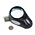 Stand magnifier, Magnification factor:  5x, Lens diameter Ø 65 mm, with LED (6x) - Dim: 95 x 140 x 47 mm ■ per: pc.