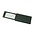 Taschenlupe, Aufziehlupe, Vergrößerungsfaktor:  2,5x, Linse Abmessungen 40 x 25 mm, mit LED und UV - Abm: 60 x 32 x 12 mm ■ pro: Stück