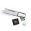Pocket magnifier(Duplex), Pull Out, Magnification factor:  3x / 6x, Lens size25 x 50 mm, with LED (2x) - Dim: 102 x 40 x 11 mm