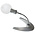 Standing magnifier, with flexible arm, Magnification factor: 2x / 6x, Lens diameter Ø 90 mm, with LED ■ per: pc.
