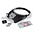 Magnifying glasses(Fokus), Magnification factor:  1,5x / 3x / 6,5x / 8x, with LED (2x) ■ per: pc.