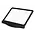 Reading Magnifier, Magnification factor: 3x, with LED (12x) - Dim: 230 x 180 x 30 mm ■ per: pc.