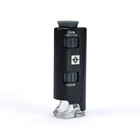 Zoom Microscope, Magnification factor: 60x - 100x, with LED - Dim: 20 x 30 x 88 mm ■ per: pc.