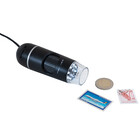 Digital Microscope(DM6), USB, Magnification factor: 10x - 300x, with LED (8x) - Dim: Ø 30 x 110 mm ■ per: pc.