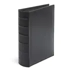 Album Extra (216x), incl. 54 feuilles - 2 compartiment(s) 195 x 145 mm - Noir - album relié fixe - Dim: 215 x 290 x 58 mm ■ par pièce