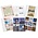 Insert sheets - Grande Easy (2C), 2 compartment(s): 216 x 150 mm - Transparent 4 Rings - dim: 242 x 312 mm ■ per 50 pcs.