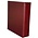 Album Uniplate (Luxus) Wijnrood, incl cassette - 3 Rings - Afm: 265 x 285 x 55 mm ■ per set