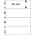 Feuilles de pochettes - Uniplate, 4 compartiment(s): 197 x 63 mm - Transparent 3 Anneaux - dim: 210 x 280 mm ■ par 10 pcs.