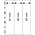 Insteekbladen - Uniplate, 3 vaks indeling: 62 x 258 mm - Transparent 3 Rings - afm: 210 x 280 mm ■ per 10 stuks