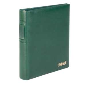 Album Penny (S1103MY), incl. 10 Blätter (Penny III) - 6 er Einteilung: geeignet für 70 x 70 mm - Grün - 13 Ringe - Abm: 235 x x70 x 40