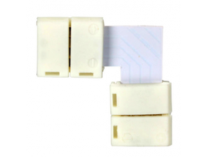 Eckverbinder für 10mm RGB LED Streifen – IP20, lötfreie, flexible Verbindung