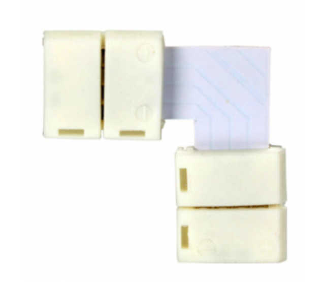 Winkelverbinder für 10mm RGB LED Streifen – IP20, präzise Steckverbindung für flexible LED-Beleuchtung, ideal für Innenräume, 90-Grad-Anschluss, kompatibel mit 10mm breiten LED-Bändern Winkelverbinder für 10mm RGB LED Streifen – IP20, präzise Steckverbindung für flexible LED-Beleuchtung, ideal für Innenräume, 90-Grad-Anschluss, kompatibel mit 10mm breiten LED-Bändern