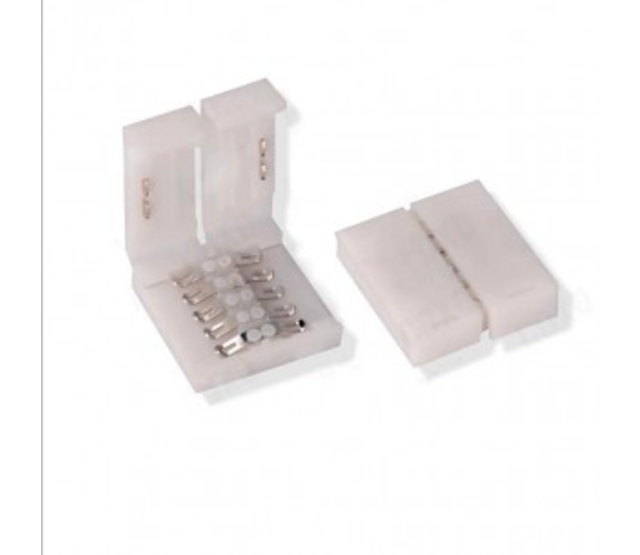 12 mm breites Verbindungsstück für RGBW LED Streifen – IP20 – Kompatibel mit 12 mm breiten LED-Bändern – Einfache Installation für LED-Beleuchtung 12 mm breites Verbindungsstück für RGBW LED Streifen – IP20 – Kompatibel mit 12 mm breiten LED-Bändern – Einfache Installation für LED-Beleuchtung