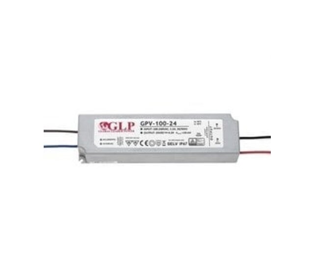 LED-Netzteil 100 Watt 24 Volt 4,2 Ampere – IP67 wasserdicht – GLP GPV-100-24 – ideal für LED-Streifen und Beleuchtungssysteme – zuverlässige Stromversorgung LED-Netzteil 100 Watt 24 Volt 4,2 Ampere – IP67 wasserdicht – GLP GPV-100-24 – ideal für LED-Streifen und Beleuchtungssysteme – zuverlässige Stromversorgung