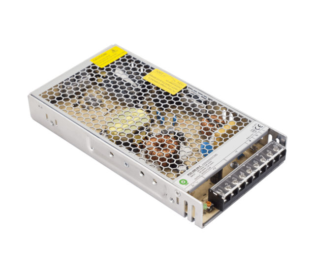 LED-Netzteil POS-200-24-C2 200 Watt 24 Volt 8,8 Ampere für LED-Streifen – IP20 Schutzklasse, kompakt & effizient LED-Netzteil POS-200-24-C2 200 Watt 24 Volt 8,8 Ampere für LED-Streifen – IP20 Schutzklasse, kompakt & effizient