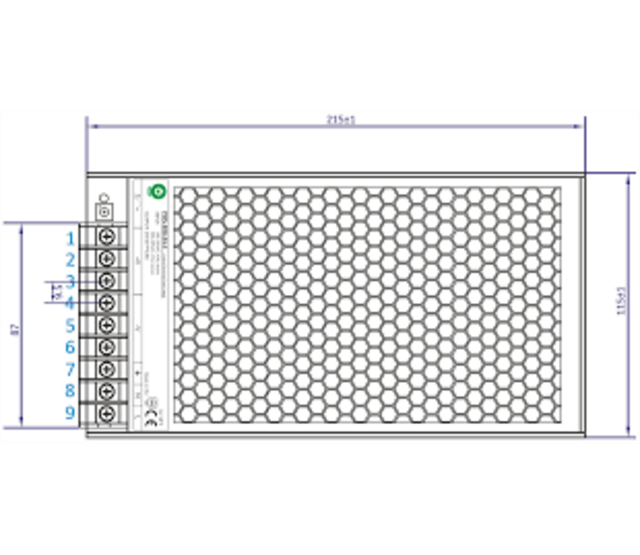 LED-Netzteil POS-200-24-C2 200 Watt 24 Volt 8,8 Ampere für LED-Streifen – IP20 Schutzklasse, kompakt & effizient LED-Netzteil POS-200-24-C2 200 Watt 24 Volt 8,8 Ampere für LED-Streifen – IP20 Schutzklasse, kompakt & effizient